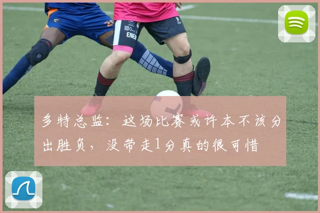 多特总监：这场比赛或许本不该分出胜负，没带走1分真的很可惜